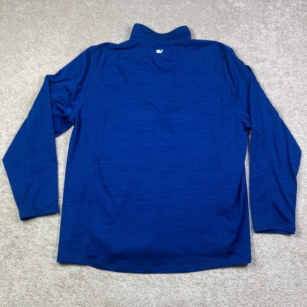 Vineyard Vines Performance 1/4 Zip Pullover Men's 2XL Blue Athletic - Picture 3 of 7